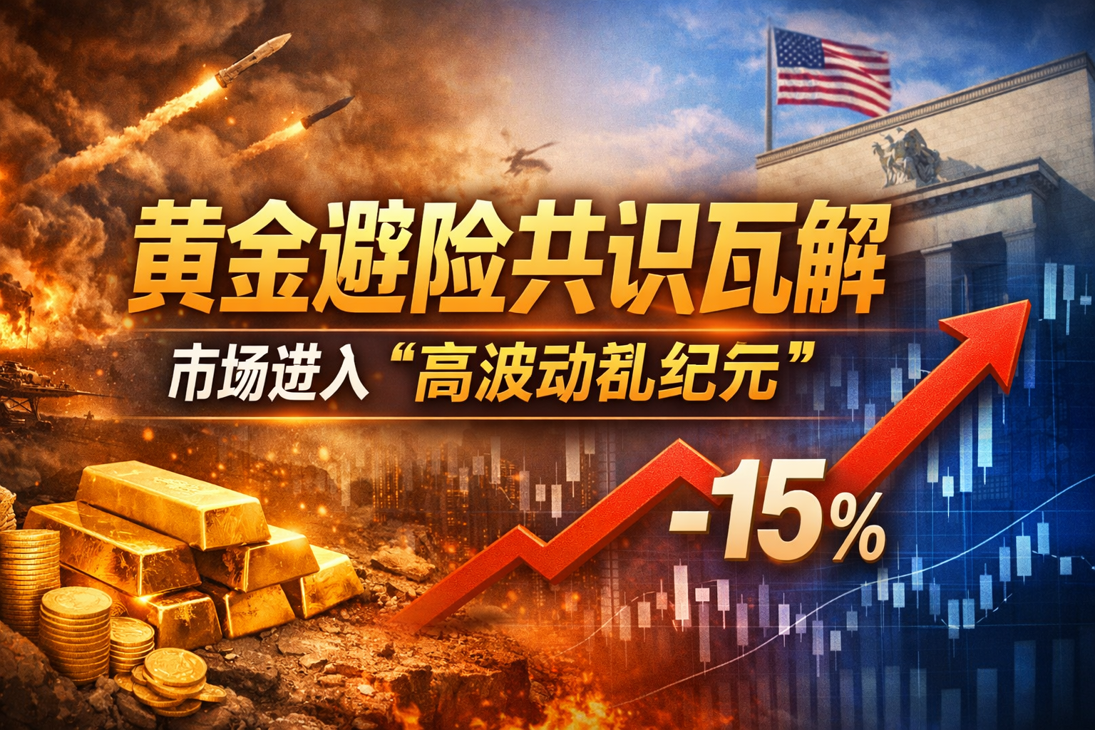 黄金避险共识瓦解，市场进入“高波动乱纪元”