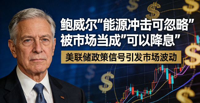 鲍威尔“能源冲击可忽略”表态引市场误读，降息预期与风险博弈升温