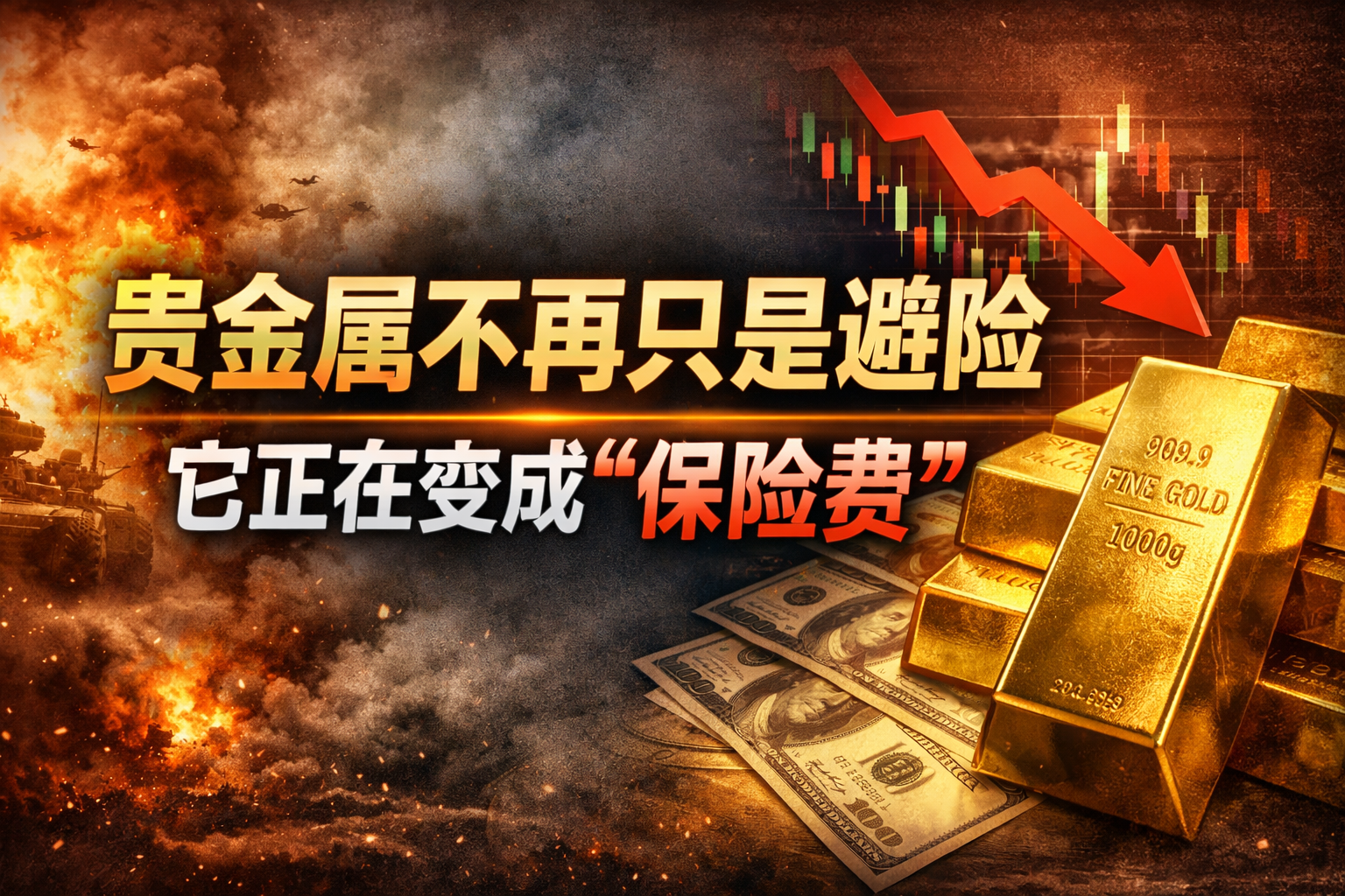 瑞银：黄金对冲功能持续显现，传统支撑因素待条件成熟后回归