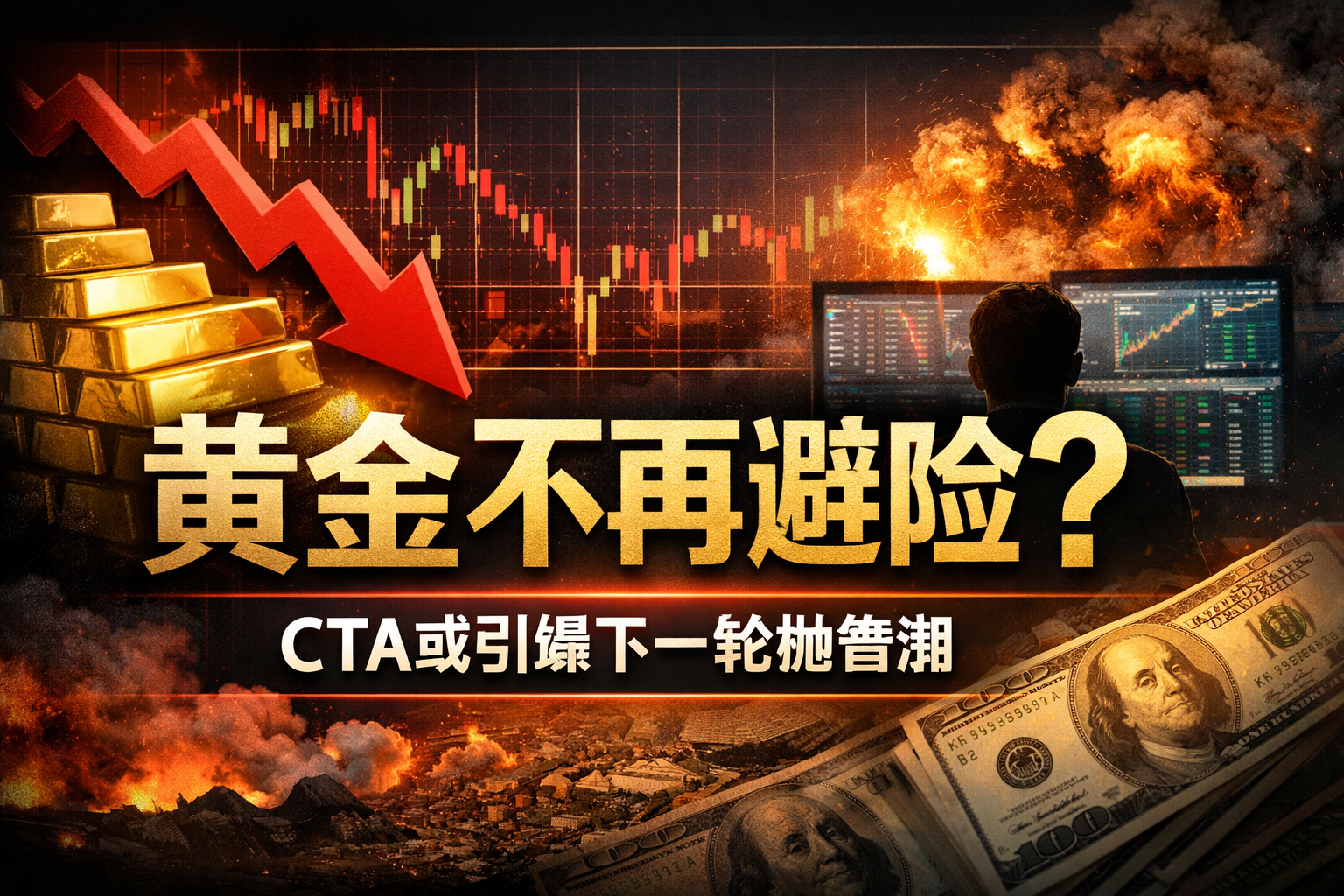 一周生死线：反弹失败，黄金将遭程序化资金清算