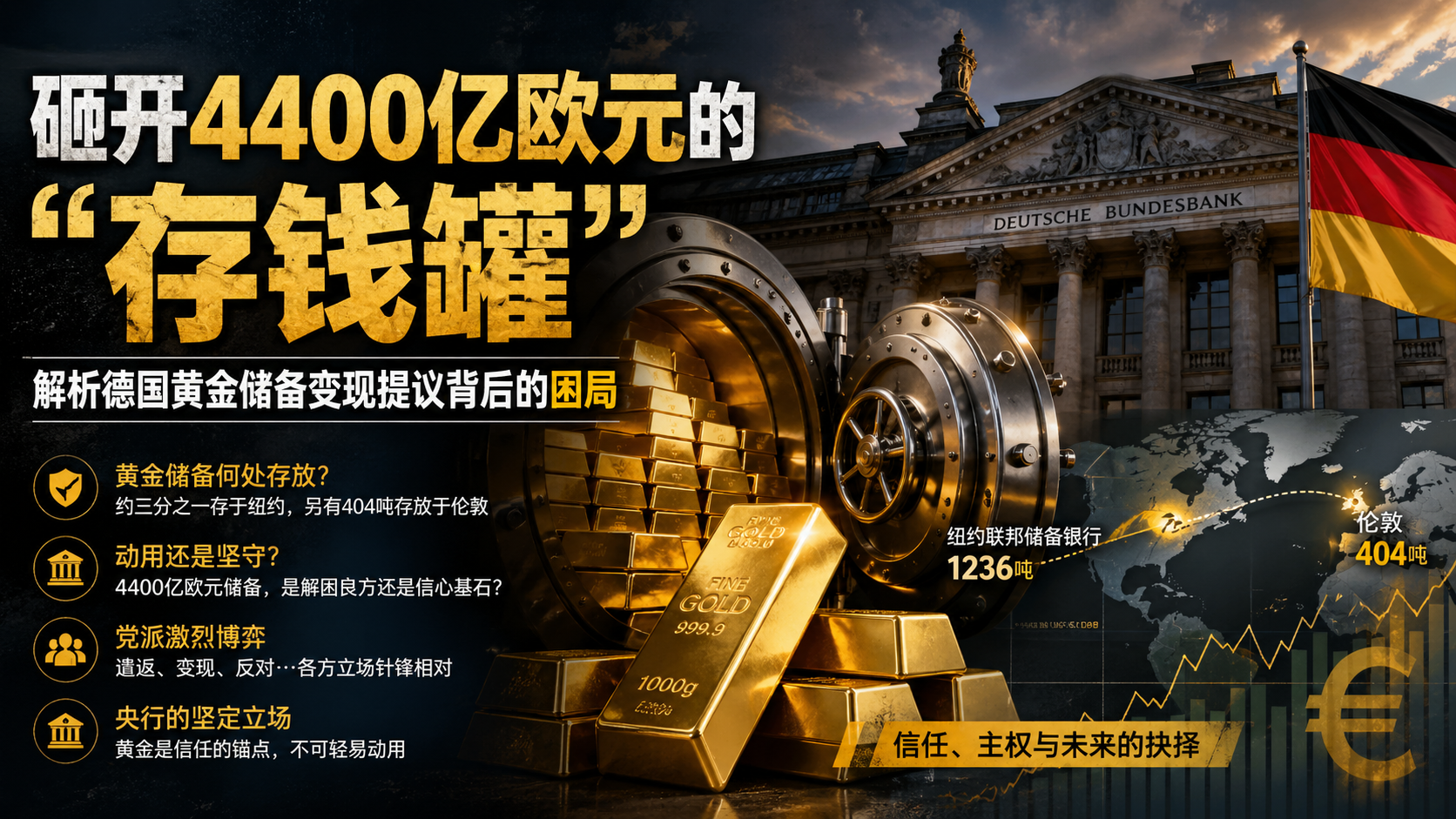 黄金不只是黄金：德国储备之争背后的货币信任危机