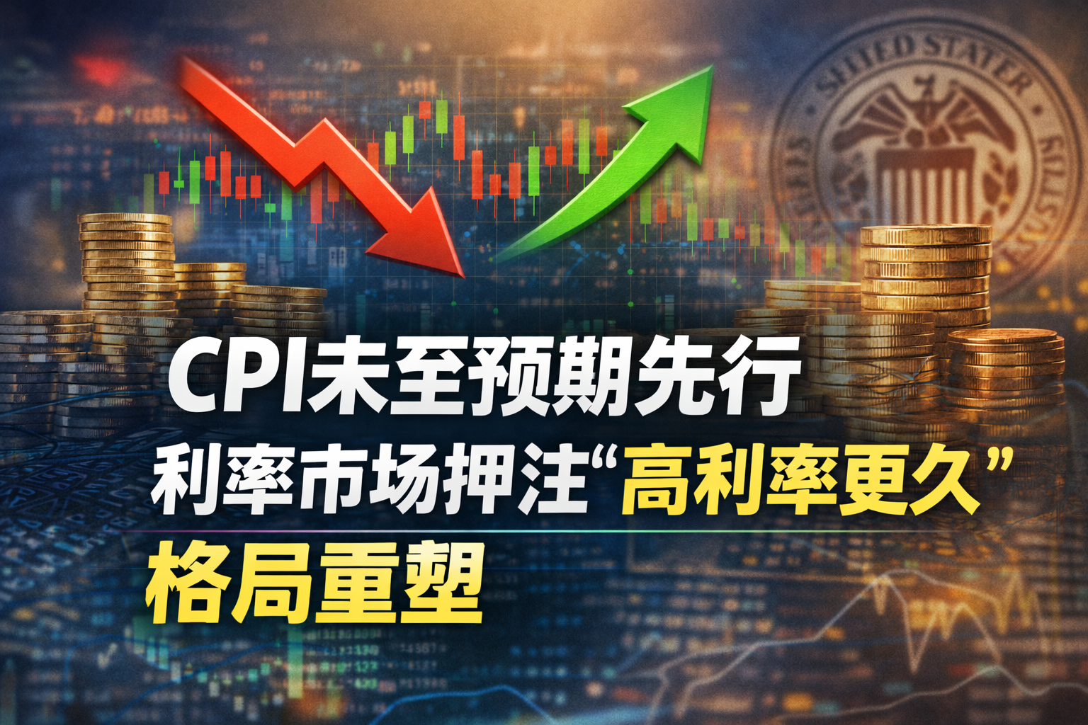 CPI未至预期先行，利率市场押注“高利率更久”格局重塑