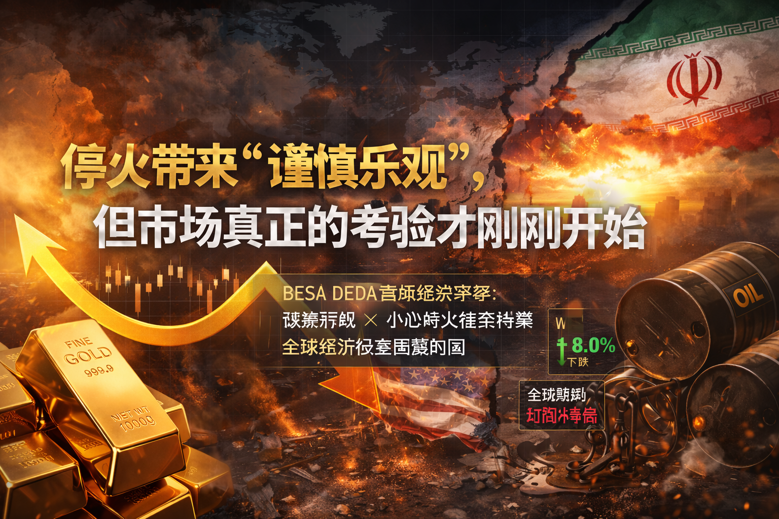 停火带来“谨慎乐观”，但市场真正的考验才刚刚开始