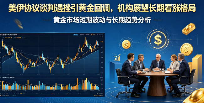 美伊协议谈判遇挫引黄金回调，机构展望长期看涨格局