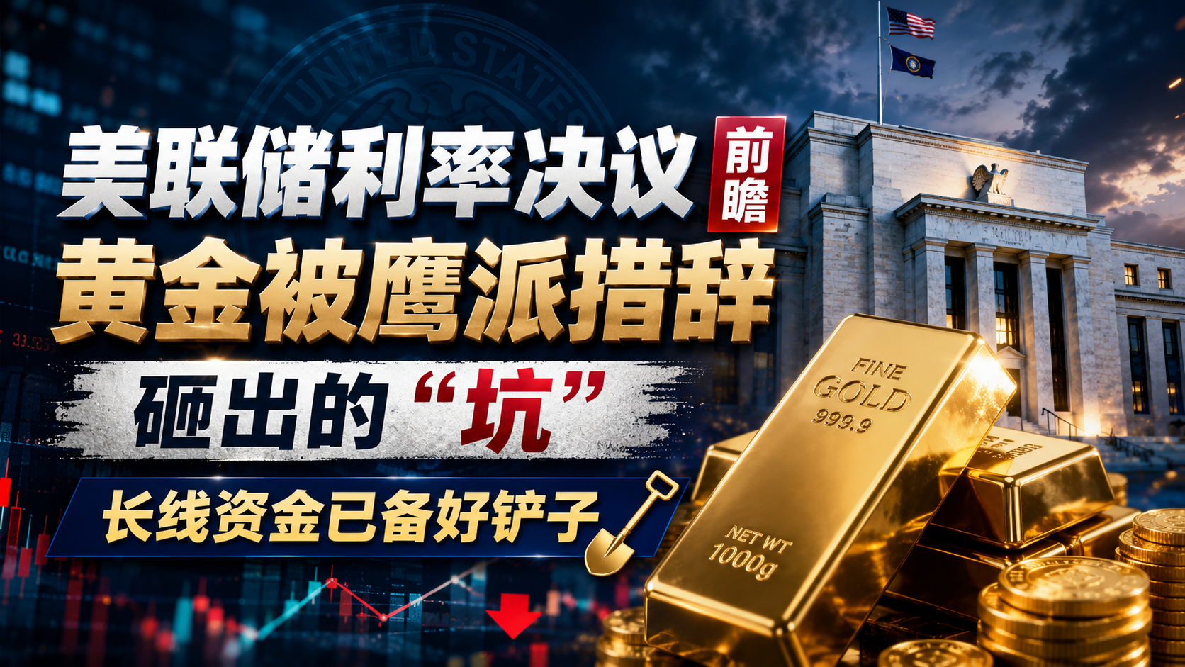 美联储决议进入倒计时：黄金短线或迎震荡考验，但长期牛市逻辑仍未改变