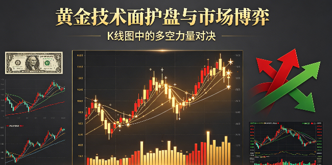 黄金技术面现护盘反弹 无超卖信号令反弹持续性存疑
