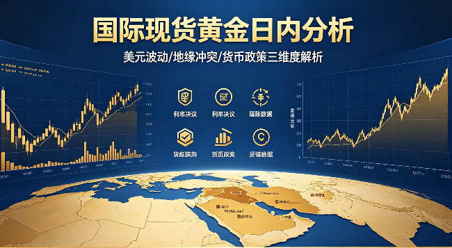 国际现货黄金日内分析：反弹趋势的延续仍待观察，多头头寸或要重新调