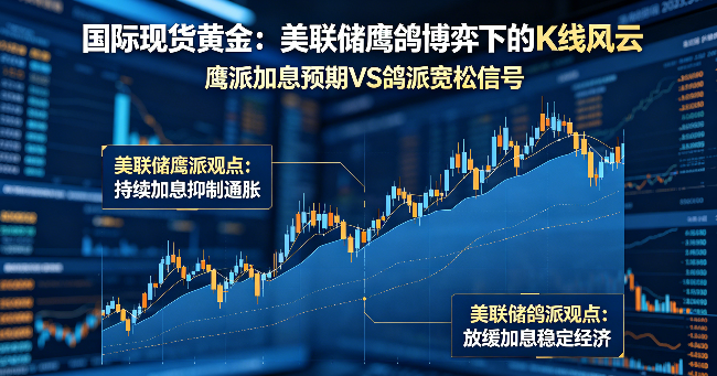 国际现货黄金反弹遇阻 美联储鸽派信号或将点燃新一轮涨势