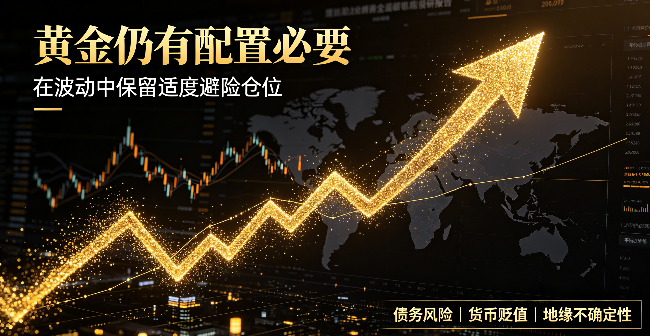 贝莱德：短期波动不改黄金长期配置价值，组合适度持仓仍有必要