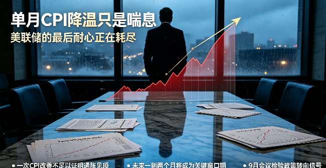 单月CPI降温只是喘息，美联储的“最后耐心”正在耗尽